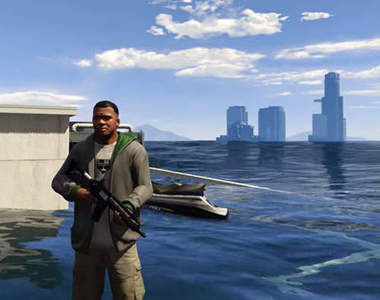 《俠盜獵車手5》超強Mod　洛聖都變成沉進海裡的亞特蘭提斯！？