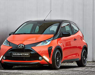 Musketier改造《Toyota Aygo》可愛小車車穿勁裝