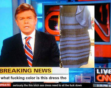 掀翻網路《這件洋裝到底什麼顏色》是白金還是藍黑？