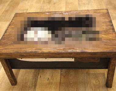 嚇人《關著殺人魔的桌子》打翻飲料會不會被殺死Q Q