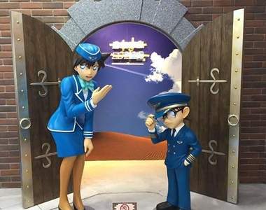 鳥取砂丘《柯南機場》誕生,怪盜基德偷走了機場的藝術品?