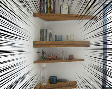 《生活宅偏方》屋內牆角處之三角空間活用法