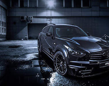 AHG-Sports再改《Infiniti QX70》寬車體勁裝上身