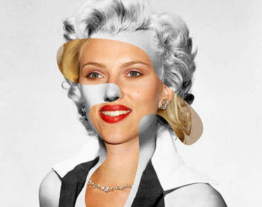 古今混合《拼貼明星臉》到底是史嘉蕾還是夢露？