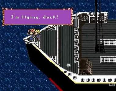 《8bit風格鐵達尼號》外國人在懷舊方面總是有特別的堅持與執著XD