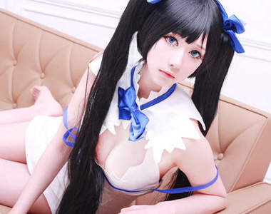 《宅宅愛COser》好羨慕乳袋繩正妹SAIDA的那條藍絲帶