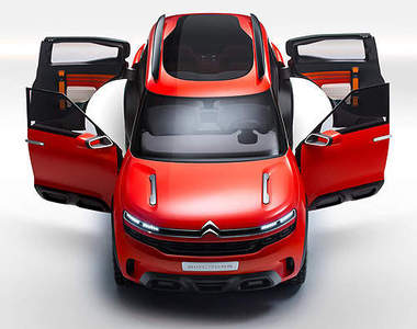 未來概念《Citroen Aircross Concept》上海車展前搶先曝光