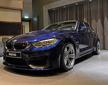 戰鬥勁裝加持《BMW M3》阿布達比展間殺氣現身
