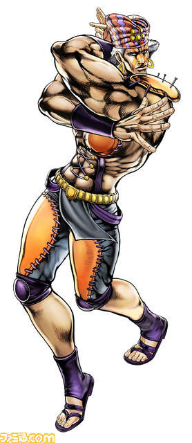 Jojo的奇妙冒險 天國之眼 第二部 柱之男 參戰