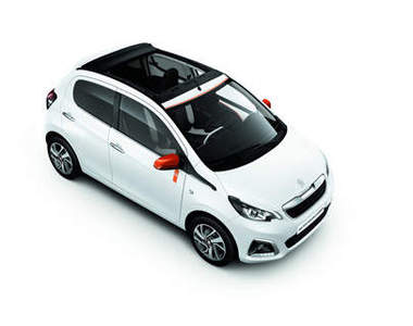 《Peugeot 108 Roland Garros》黑的帥還是白的美呢?