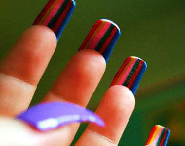 《內側指彩》美麗就是要連指甲內側都不鬆懈(摳)