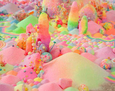 《彩虹糖果藝術》這真的不是某種有毒陷阱嘛