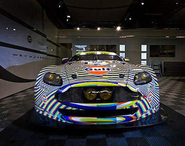 《Aston Martin Vantage GTE》出征利曼很藝術