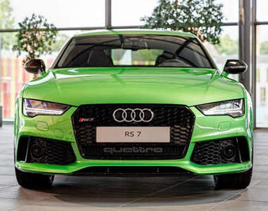 綠色猛獸《Audi RS7 Sportback》裡裡外外超高調