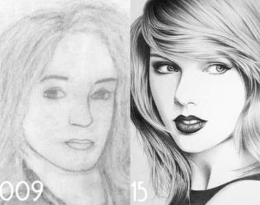 從崩壞到巔峰《網友的繪功進化史》原來不只我一個人是火柴人出生的(淚)