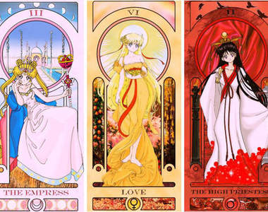 超美《美少女戰士塔羅牌》猜猜哪位戰士符合哪張牌?