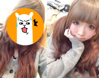 《整形級彩妝》雙馬尾美少女大方公開震撼素顏