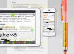 日本《Pentel AnkiSnap 手機螢光筆》一起來把關鍵字抹黑吧 日本《Pentel AnkiSnap 手機螢光筆》一起來把關鍵字抹黑吧