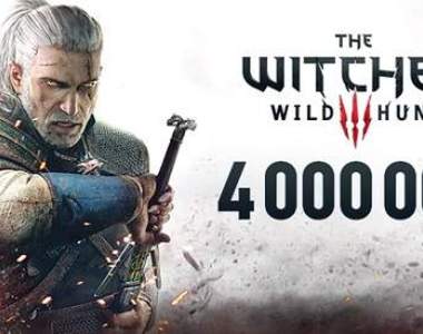 《巫師3:狂獵》僅兩週全世界銷售突破400萬片 發售首日完全回收開發費用