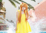 《Cosplay幕後畫面大公開》原來水花是這樣來的(笑) 《Cosplay幕後畫面大公開》原來水花是這樣來的(笑)