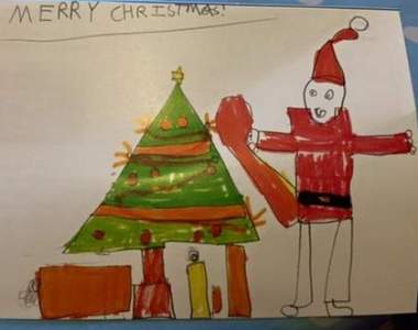 容易讓人想歪的《聖誕塗鴉》是大人思想不純潔還是這畫真的不單純ww