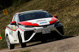拉力也環保《Toyota Mirai》德國WRC分站上路暖身