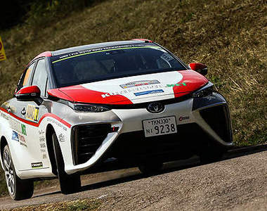 拉力也環保《Toyota Mirai》德國WRC分站上路暖身