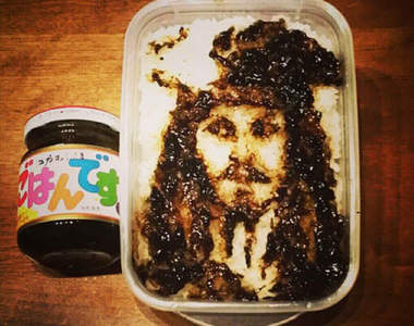 《海苔醬藝術》超越卡通便當的超神肖像便當誕生★