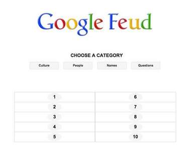 《Google Feud 小遊戲》到底是我太爛還是遊戲太難(囧)