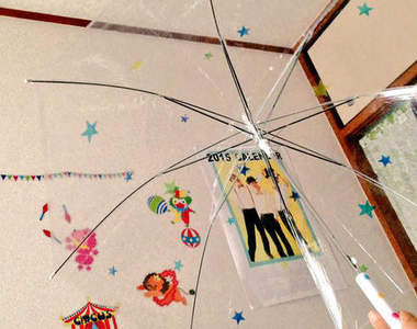 《雨傘貼紙》每一把雨傘都是專屬自己獨一無二的