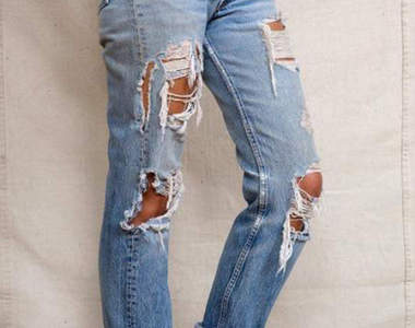 《生活宅偏方》DIY破壞牛仔褲簡單製作法