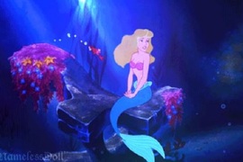 當《迪士尼公主變成美人魚》所有故事開始有大海氛圍