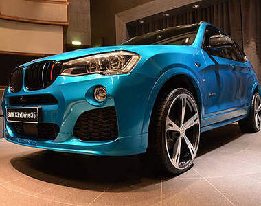 又是阿布達比《BMW X3》好料一次上身