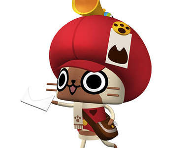 《魔物獵人日記暖呼呼艾路村DX》擦身功能郵差艾路送禮囉♪