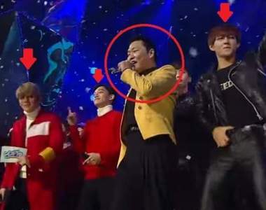 《PSY》讓韓星也瘋狂　男神在天王面前瞬間變成小粉絲♥