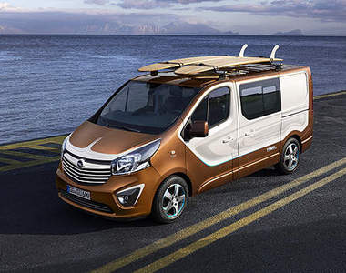 衝浪概念《Opel Vivaro Surf Concept》這一次可以載幾妹呢?