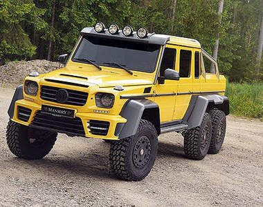 Mansory改造《M-Benz G63 AMG 6x6》六輪怪獸再進化