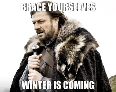 《變身奈德史塔克★》氣象預報顯示：凜冬將至～