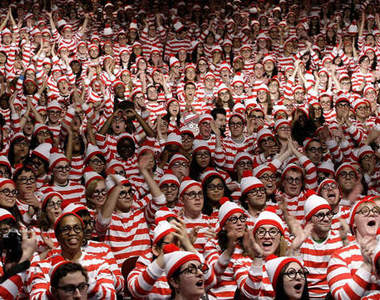 真人版《威利在哪裡》快來考考你的眼力