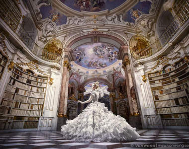 《美女與野獸》裡面圖書館是真的存在？！