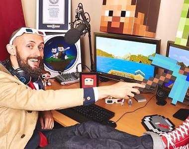 《Minecraft》最長距離旅人鬍子老爹 這可說是最酷的玩家之一了