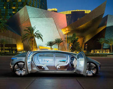 豪華新概念《賓士F 015 Luxury in Motion》現身CES展