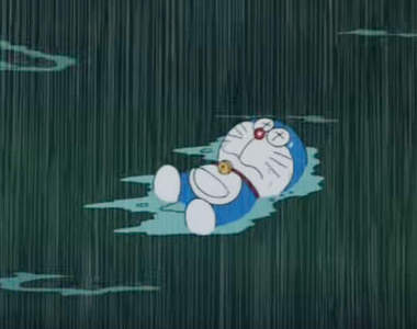 《遇到颱風淹水的動物們》狗狗貓貓也是要逃命的啊~~