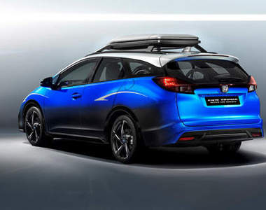 《Honda Civic Tourer Active Life》對單車族超貼心的好概念是...