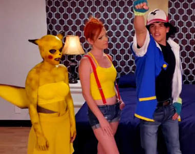 謎到家《神奇寶貝AV版》這隻皮卡丘有人能IN嗎...