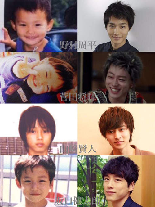 日本男星的兒時與現在 人帥就連小時候都豪可愛啊