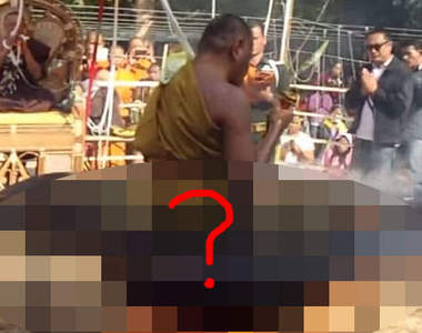 好可怕系列《泰國瘋狂和尚》我還是不敢相信我看到了什麼奇景