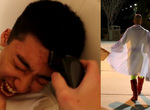 《一拳超人》強迫朋友剃光頭Cosplay埼玉是哪招啦XD 《一拳超人》強迫朋友剃光頭Cosplay埼玉是哪招啦XD