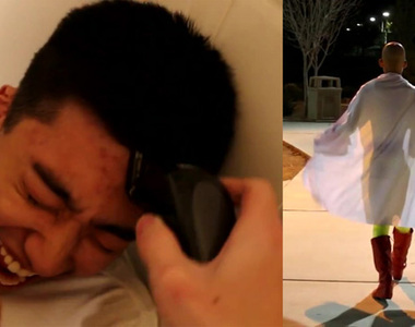 《一拳超人》強迫朋友剃光頭Cosplay埼玉是哪招啦XD