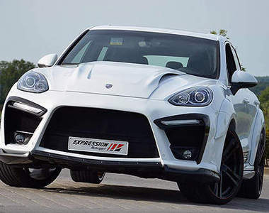 勁裝上身《Porsche Cayenne》這樣的空力套件不會改太大嗎？